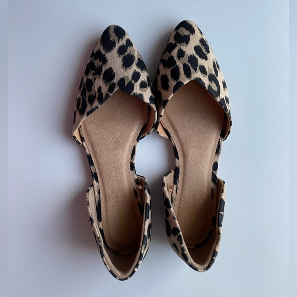 Cheetah print pointed flats - Picture 3 of 4